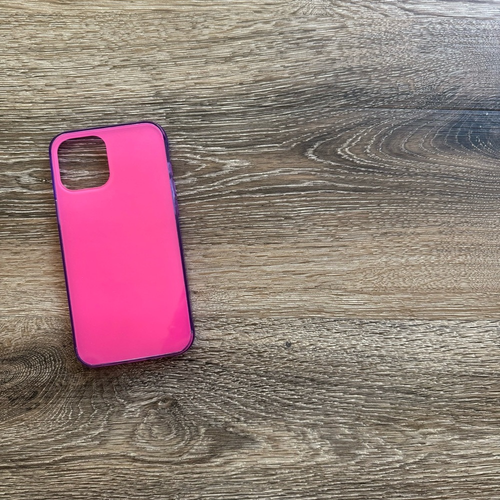 Neon Pink Purple iPhone 12 Pro Max Case